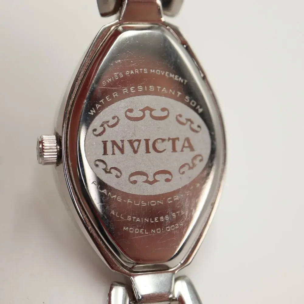 Invicta silver tone